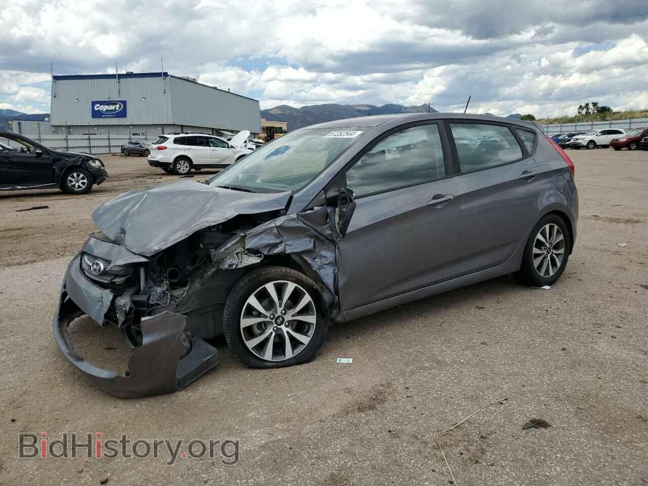 Photo KMHCU5AE0HU322033 - HYUNDAI ACCENT 2017