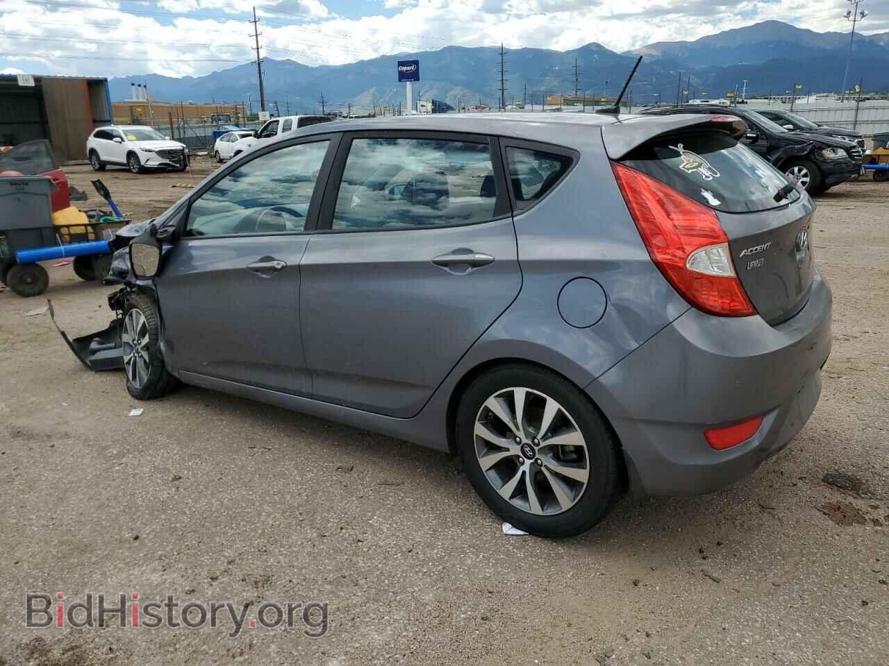 2017 HYUNDAI ACCENT - VIN: KMHCU5AE0HU322033 - Фото 2