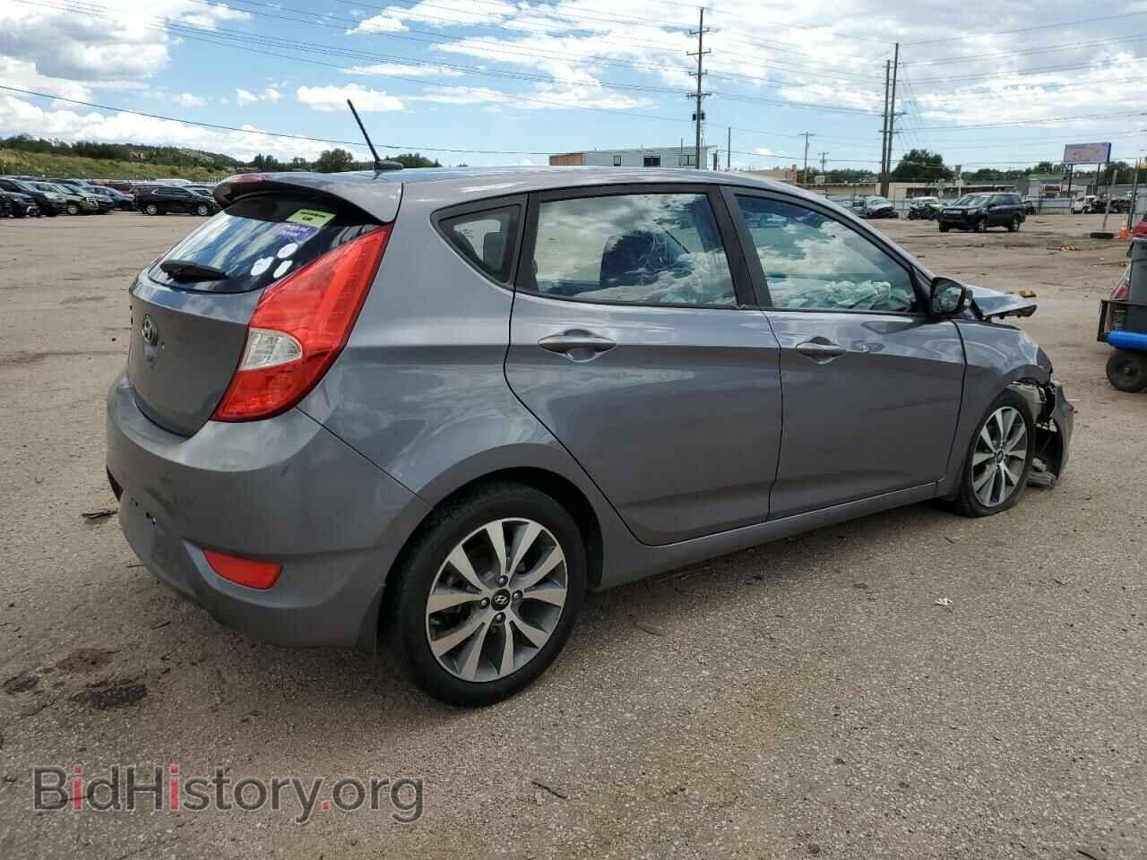2017 HYUNDAI ACCENT - VIN: KMHCU5AE0HU322033 - Фото 3