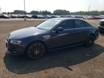 2014 Audi A4 Premium Plus, черный — VIN WAUFFAFL7EN026991, Copart
