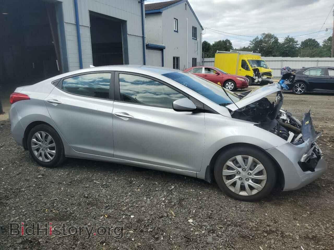 2012 HYUNDAI ELANTRA - VIN: 5NPDH4AEXCH070656 - Фото 4