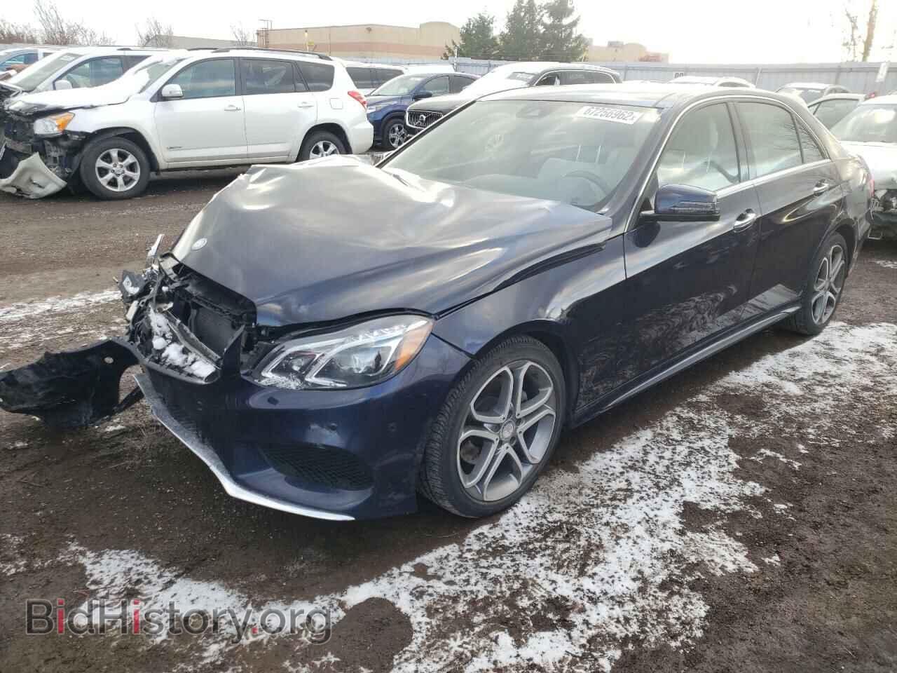 Photo WDDHF8JB6EA803693 - MERCEDES-BENZ E-CLASS 2014
