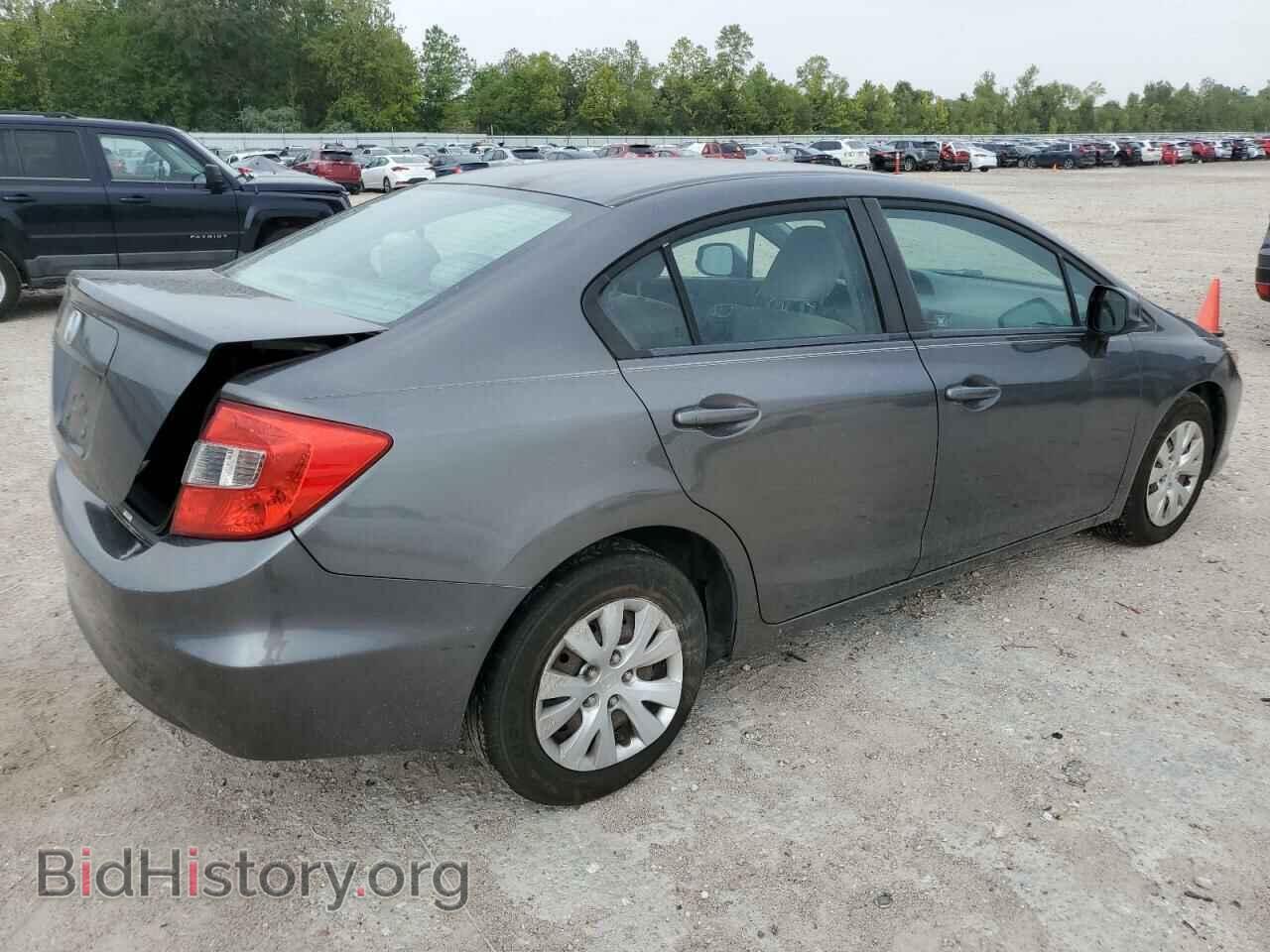 2012 HONDA CIVIC - VIN: 2HGFB2F50CH568902 - Фото 3