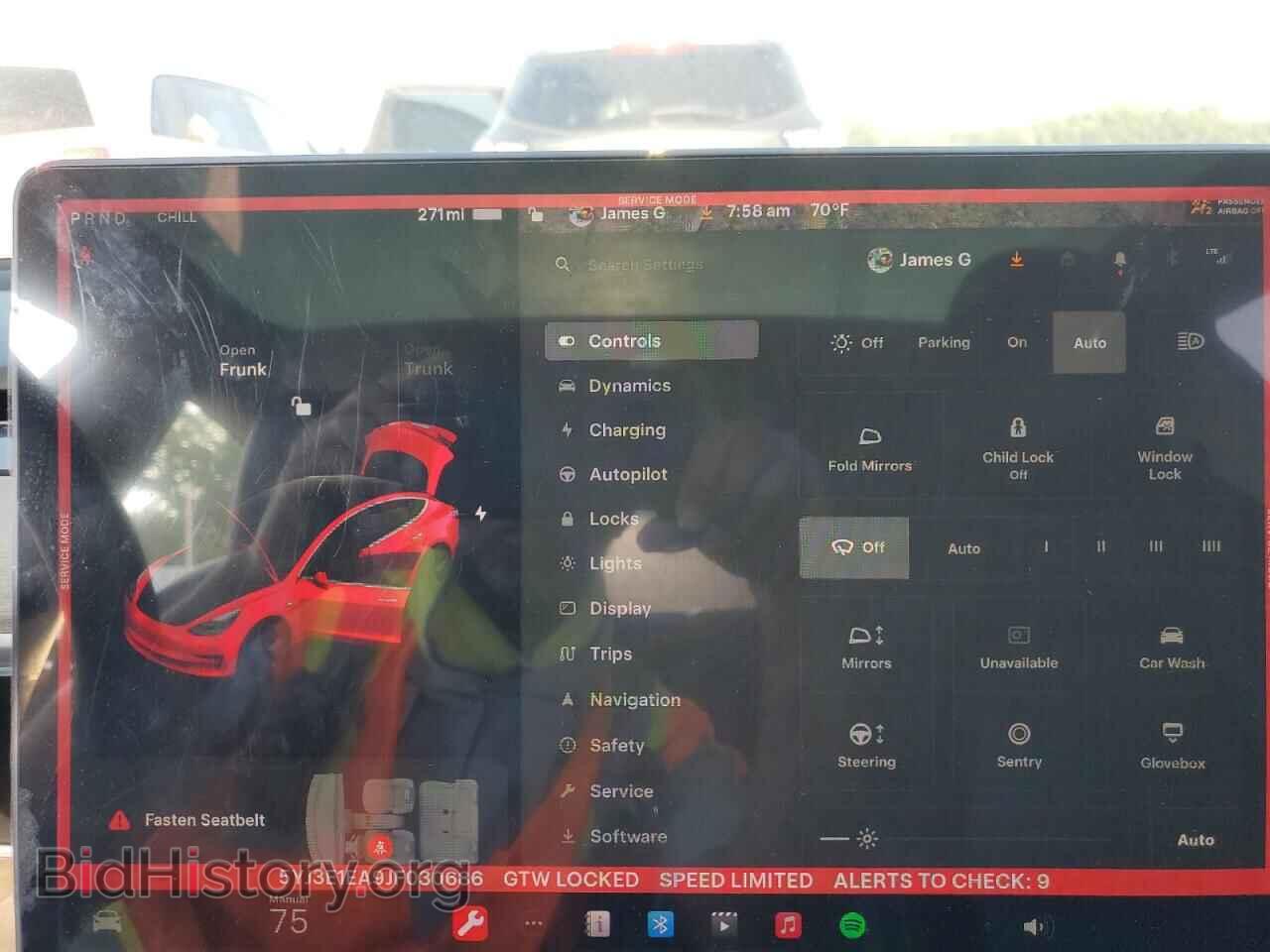 2018 TESLA MODEL 3 - VIN: 5YJ3E1EA9JF030686 - Photo 9