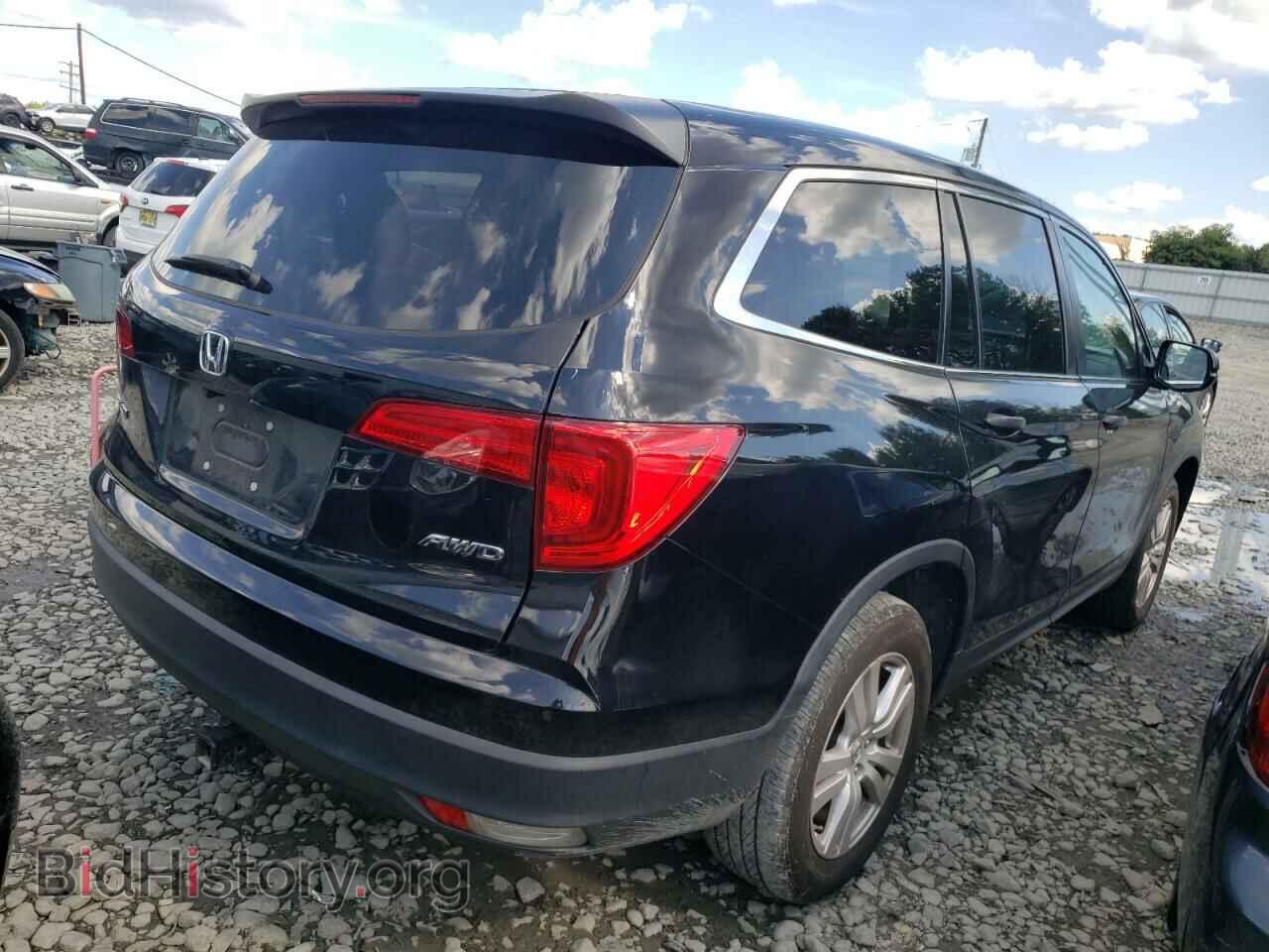 2018 HONDA PILOT - VIN: 5FNYF6H16JB072566 - Фото 3