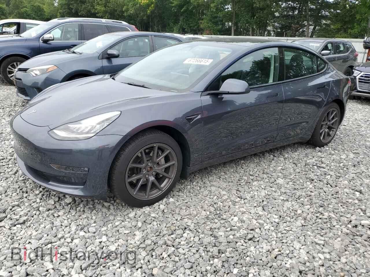 Photo 5YJ3E1EB9NF237075 - TESLA MODEL 3 2022