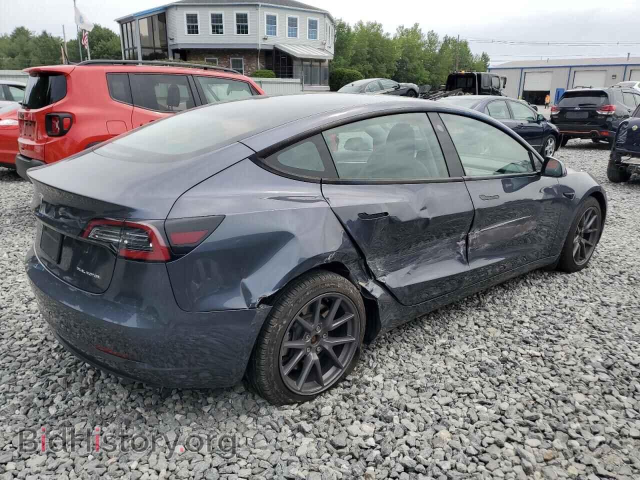2022 TESLA MODEL 3 - VIN: 5YJ3E1EB9NF237075 - Фото 3