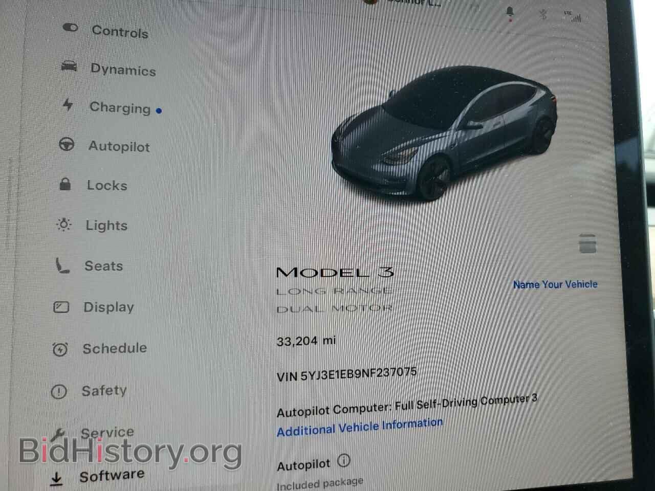 2022 TESLA MODEL 3 - VIN: 5YJ3E1EB9NF237075 - Фото 9