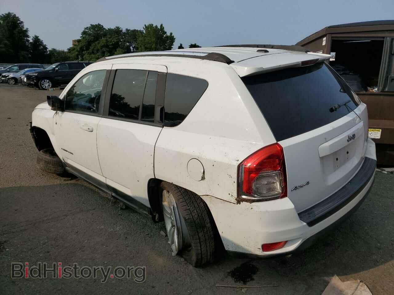 2012 JEEP COMPASS - VIN: 1C4NJDEB7CD505258 - Фото 2