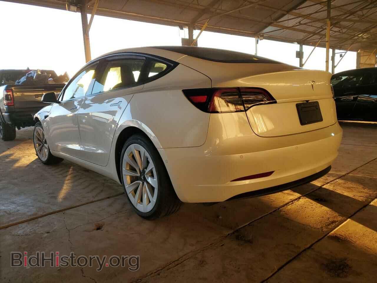 2021 TESLA MODEL 3 - VIN: 5YJ3E1EA2MF996270 - Фото 3