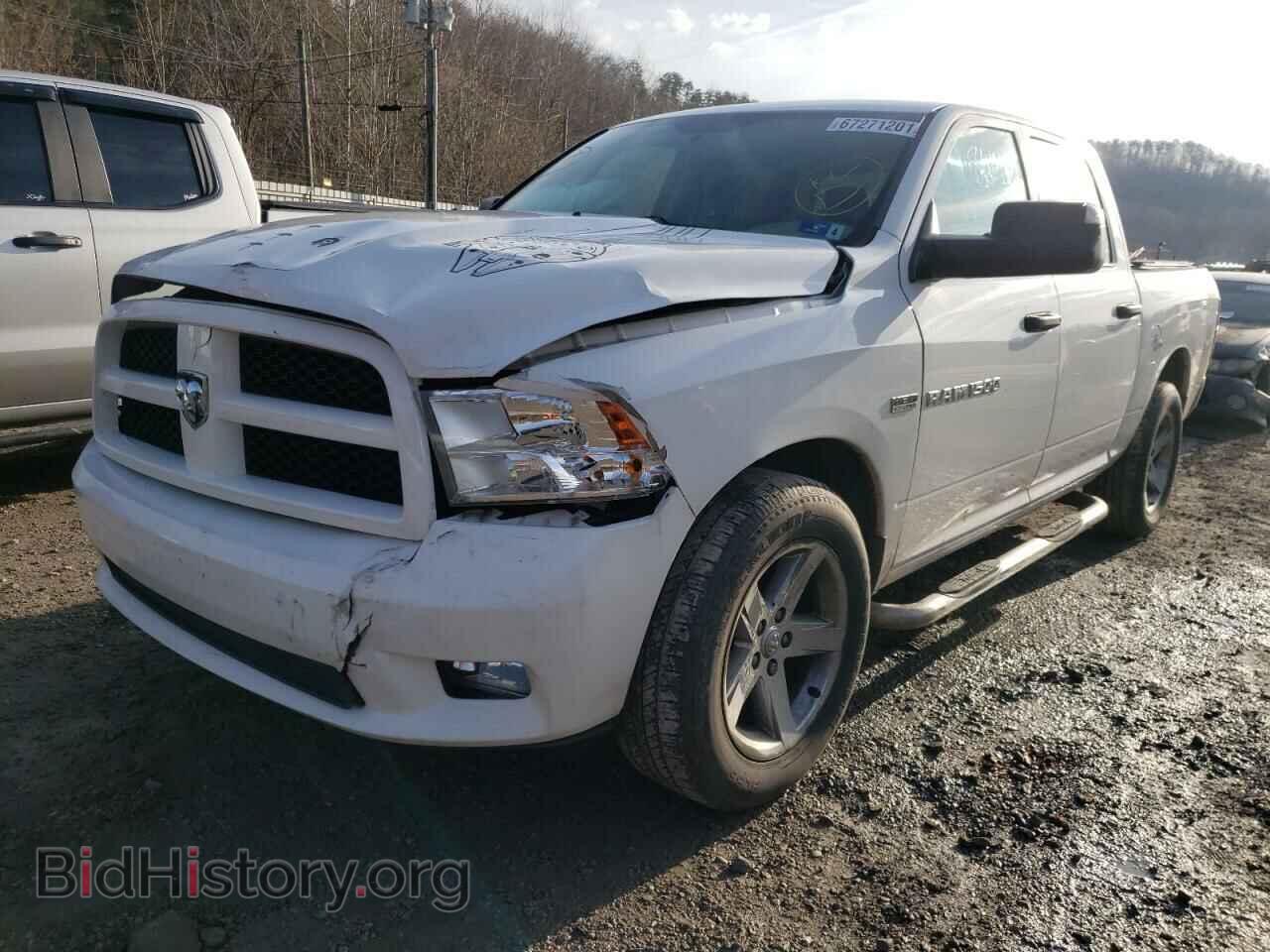 2012 DODGE RAM 1500 - VIN: 1C6RD7KT9CS316783 - Фото 2