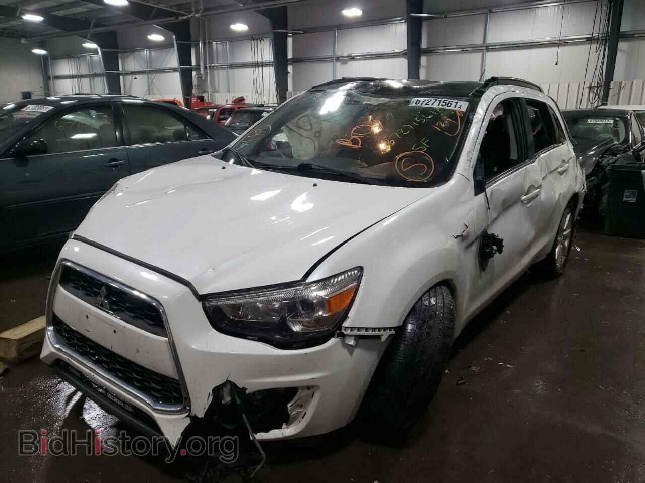 2013 MITSUBISHI OUTLANDER - VIN: 4A4AP4AU9DE013193 - Фото 2
