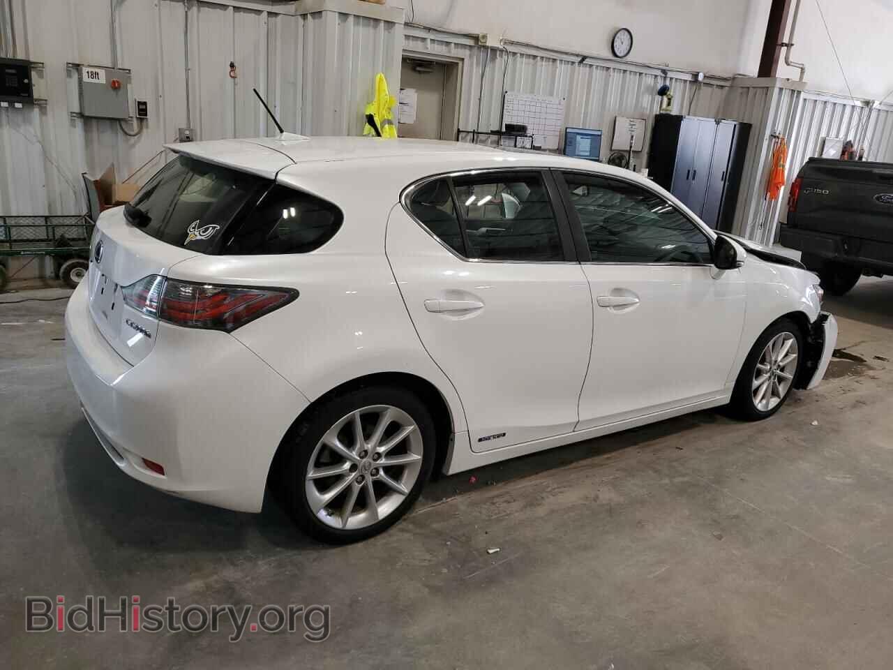 2012 LEXUS CT 200 - VIN: JTHKD5BHXC2104323 - Фото 3