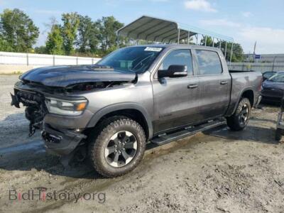2022 RAM 1500 REBEL, gray — VIN 1C6SRFLT9NN133994, Copart