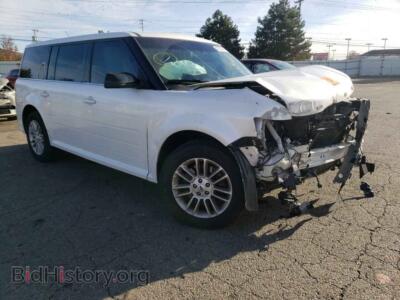 2014 Ford FLEX Flex SEL, белый — VIN 2FMGK5C8XEBD20614, Copart