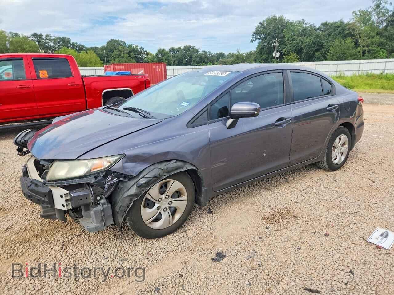 Photo 19XFB2F55EE054587 - HONDA CIVIC 2014