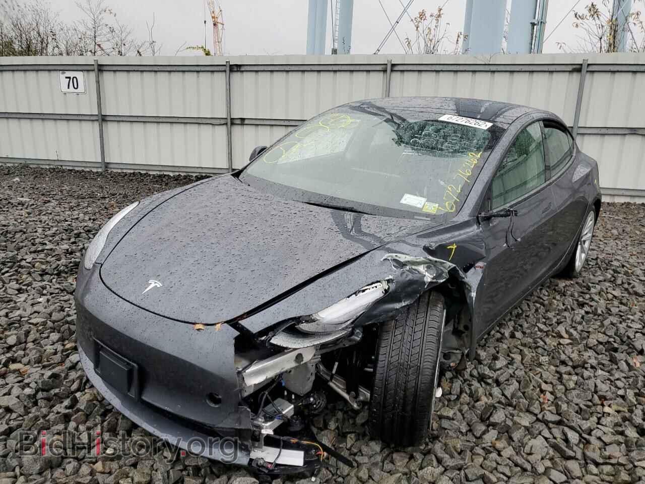2022 TESLA MODEL 3 - VIN: 5YJ3E1EB8NF338253 - Фото 2