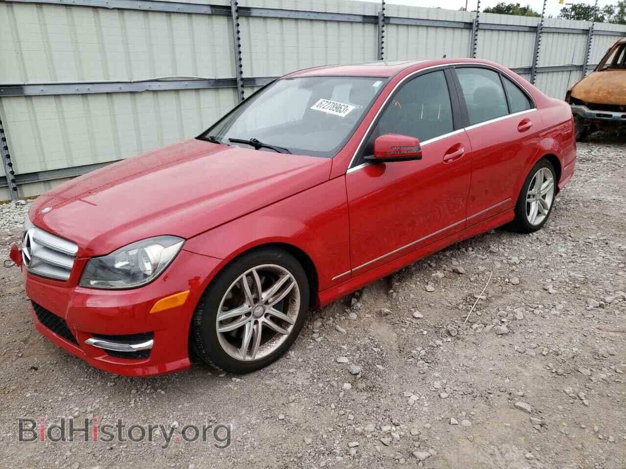 Фотография WDDGF8AB2DA775000 - MERCEDES-BENZ C-CLASS 2013