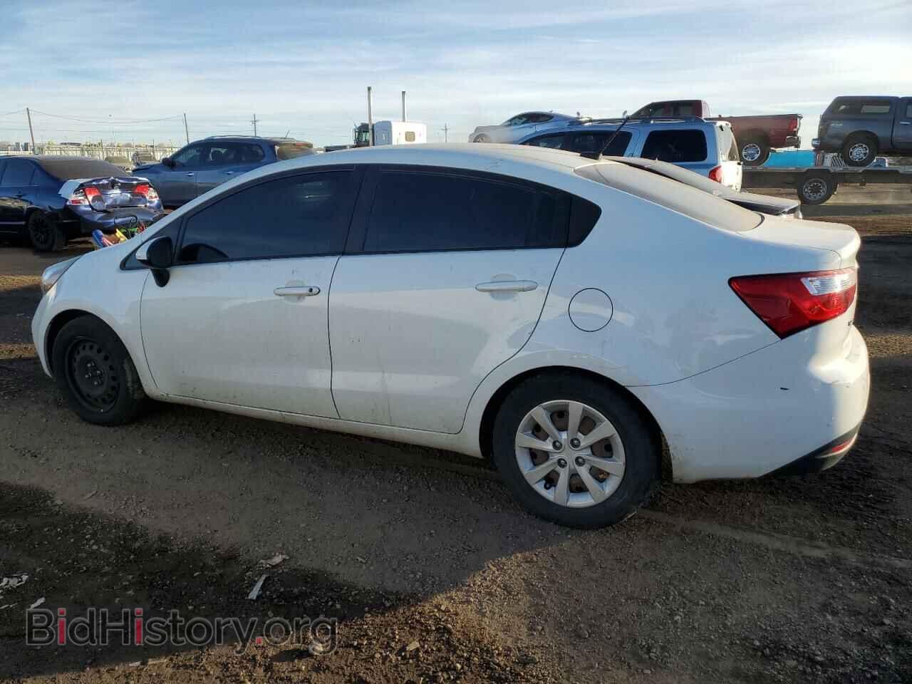 2014 KIA RIO - VIN: KNADM4A35E6357326 - Фото 2