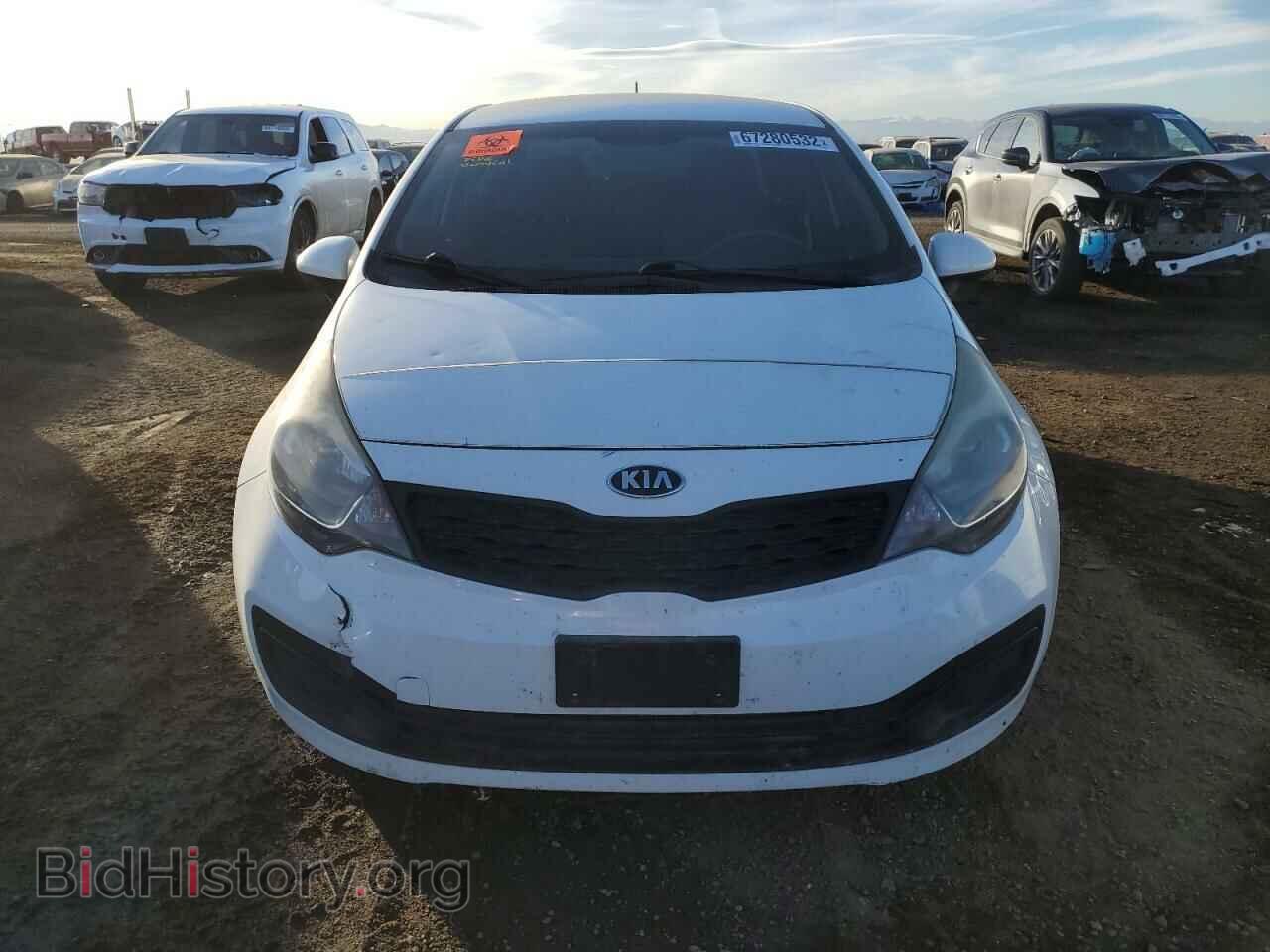 2014 KIA RIO - VIN: KNADM4A35E6357326 - Фото 5