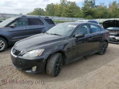 2006 Lexus IS IS 250, черный — VIN JTHCK262665004575, Copart