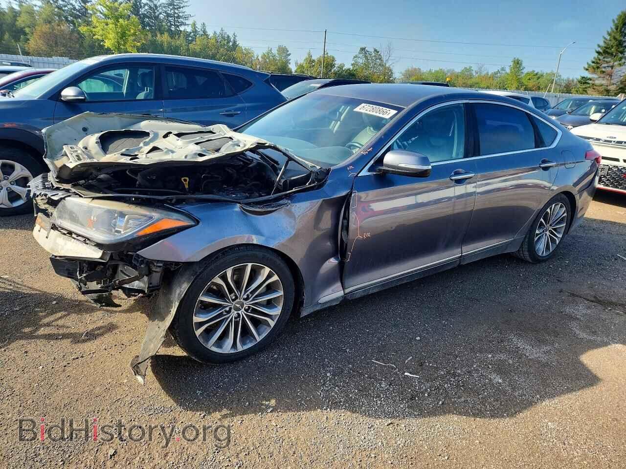 Photo KMHGN4JE3FU020113 - HYUNDAI GENESIS 2015