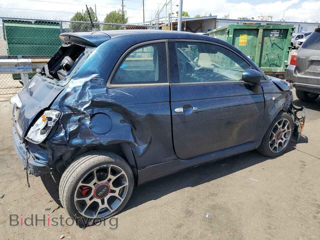 2015 FIAT 500 - VIN: 3C3CFFBR7FT509254 - Фото 3
