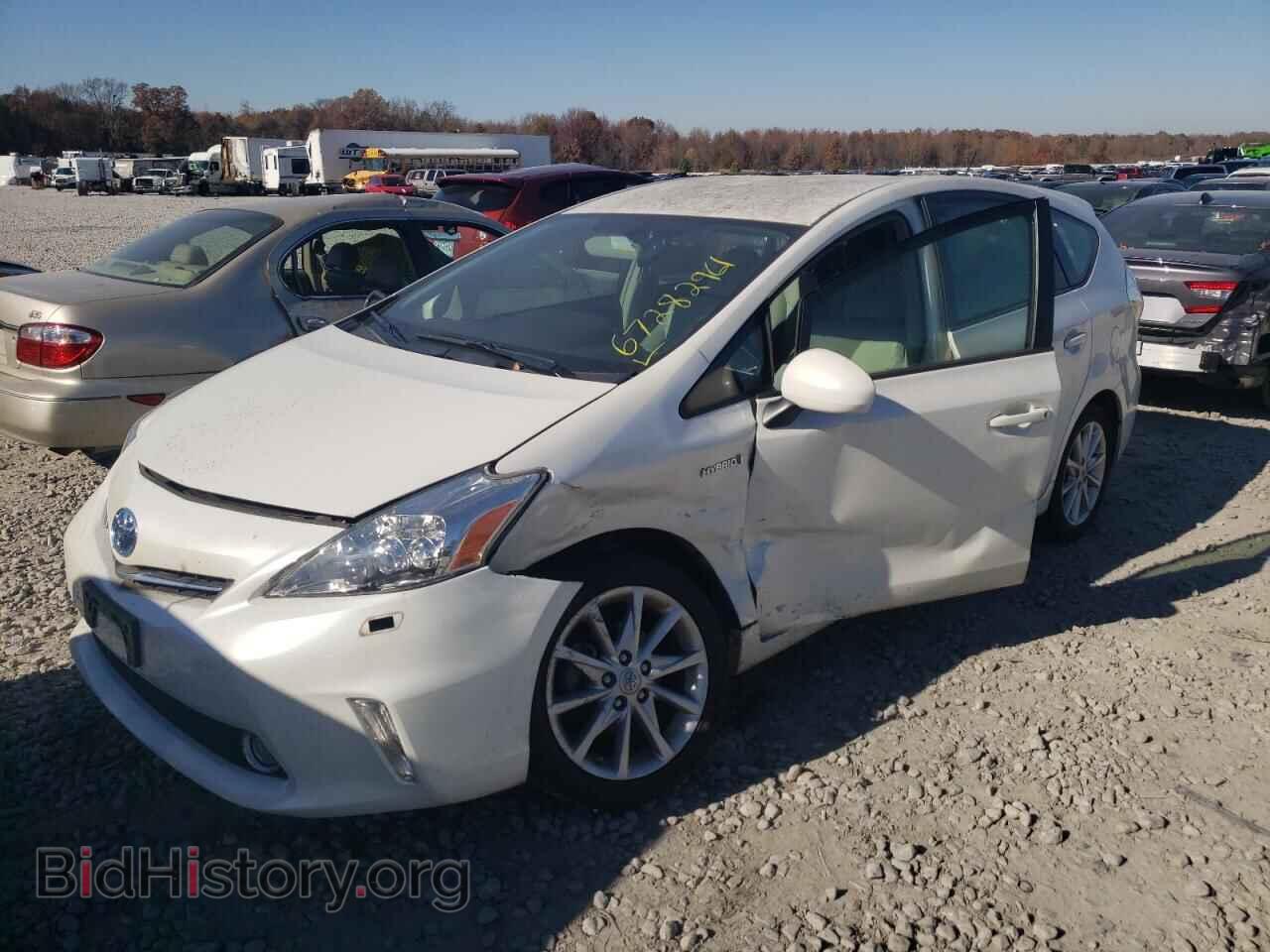 2014 TOYOTA PRIUS - VIN: JTDZN3EU7E3334540 - Фото 2