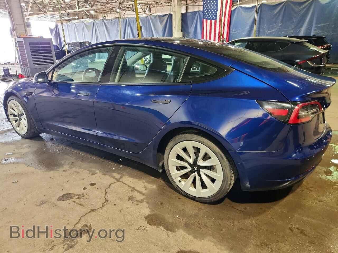 2022 TESLA MODEL 3 - VIN: 5YJ3E1EA6NF370111 - Фото 2