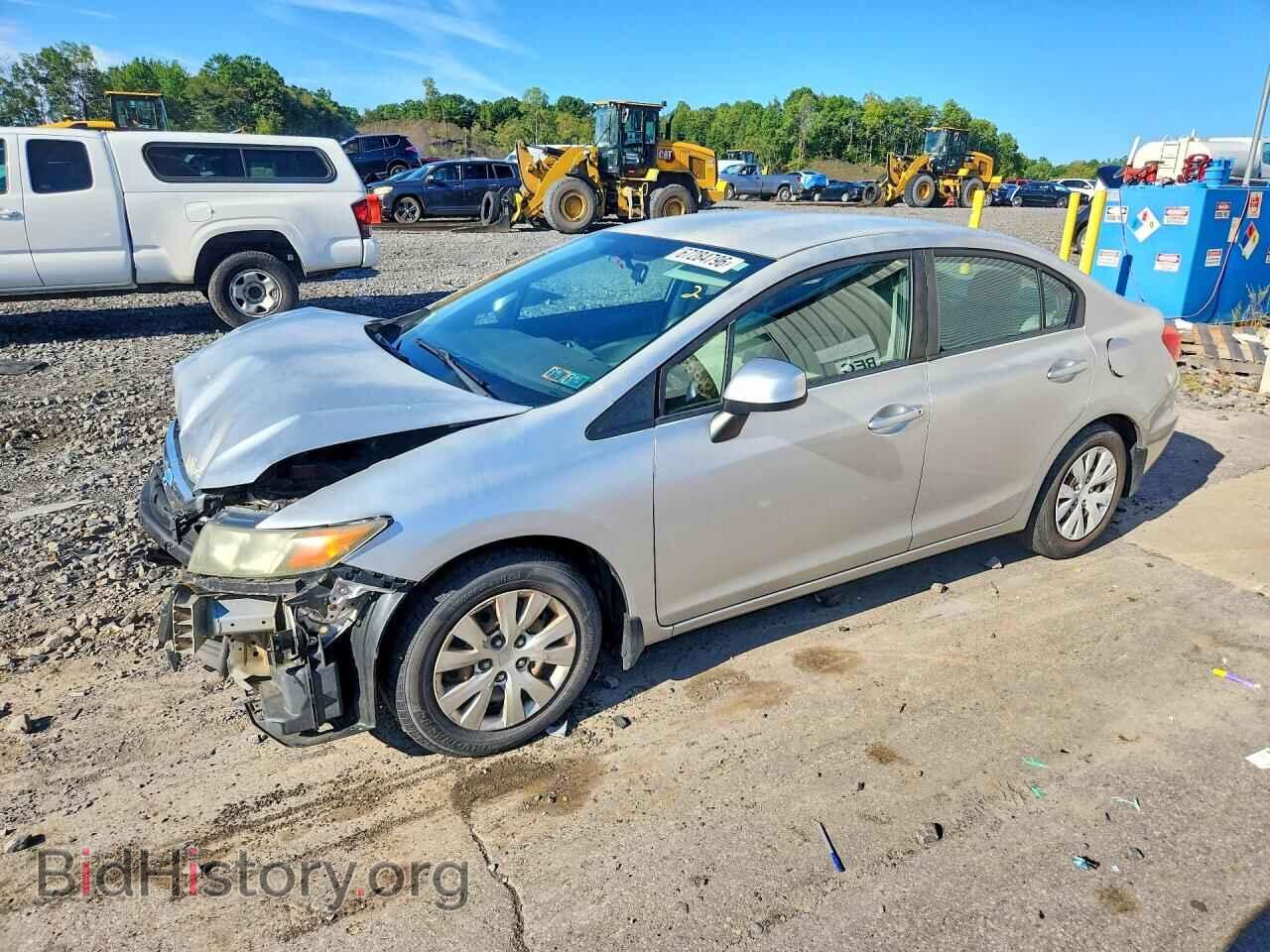 Фотография 2HGFB2F52CH306587 - HONDA CIVIC 2012