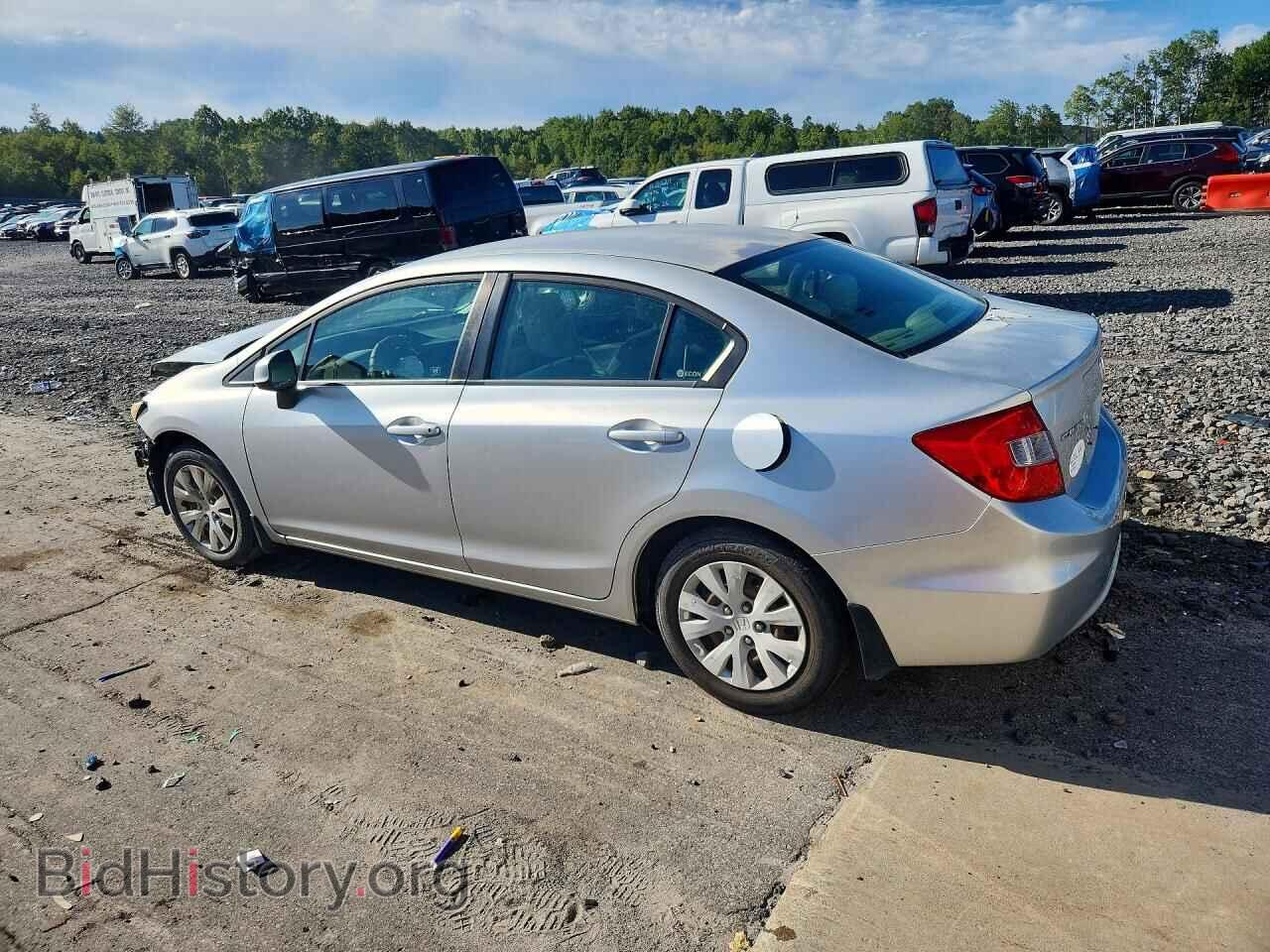 2012 HONDA CIVIC - VIN: 2HGFB2F52CH306587 - Фото 2