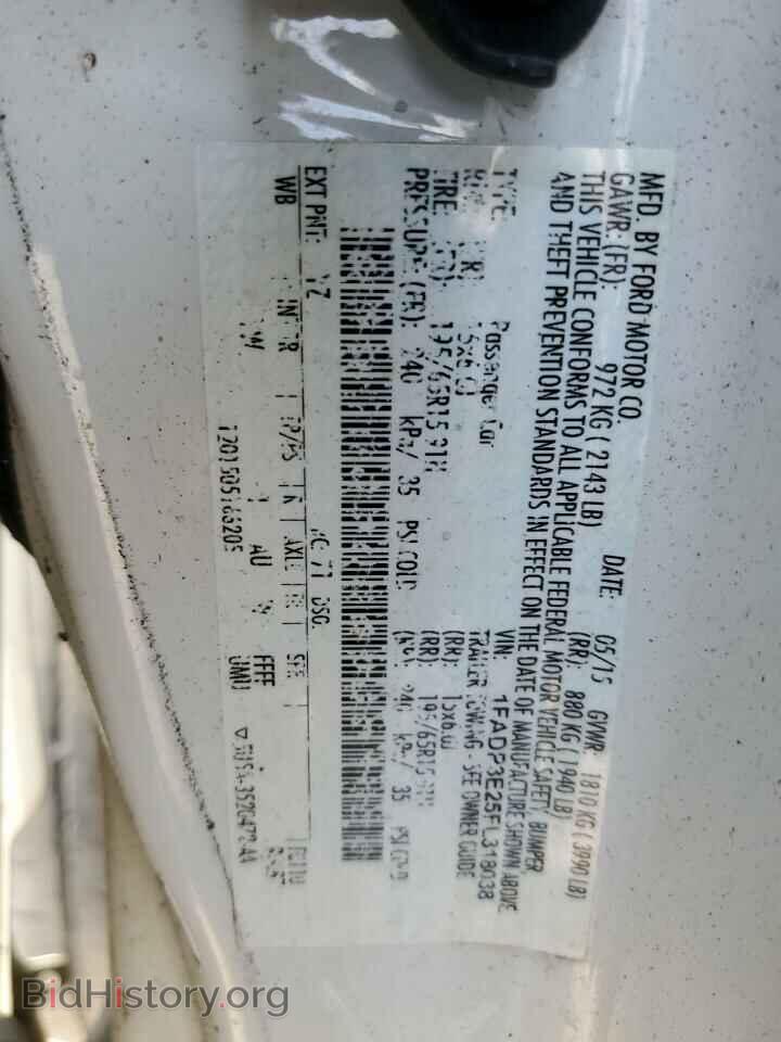 2015 FORD FOCUS - VIN: 1FADP3E25FL318038 - Фото 12