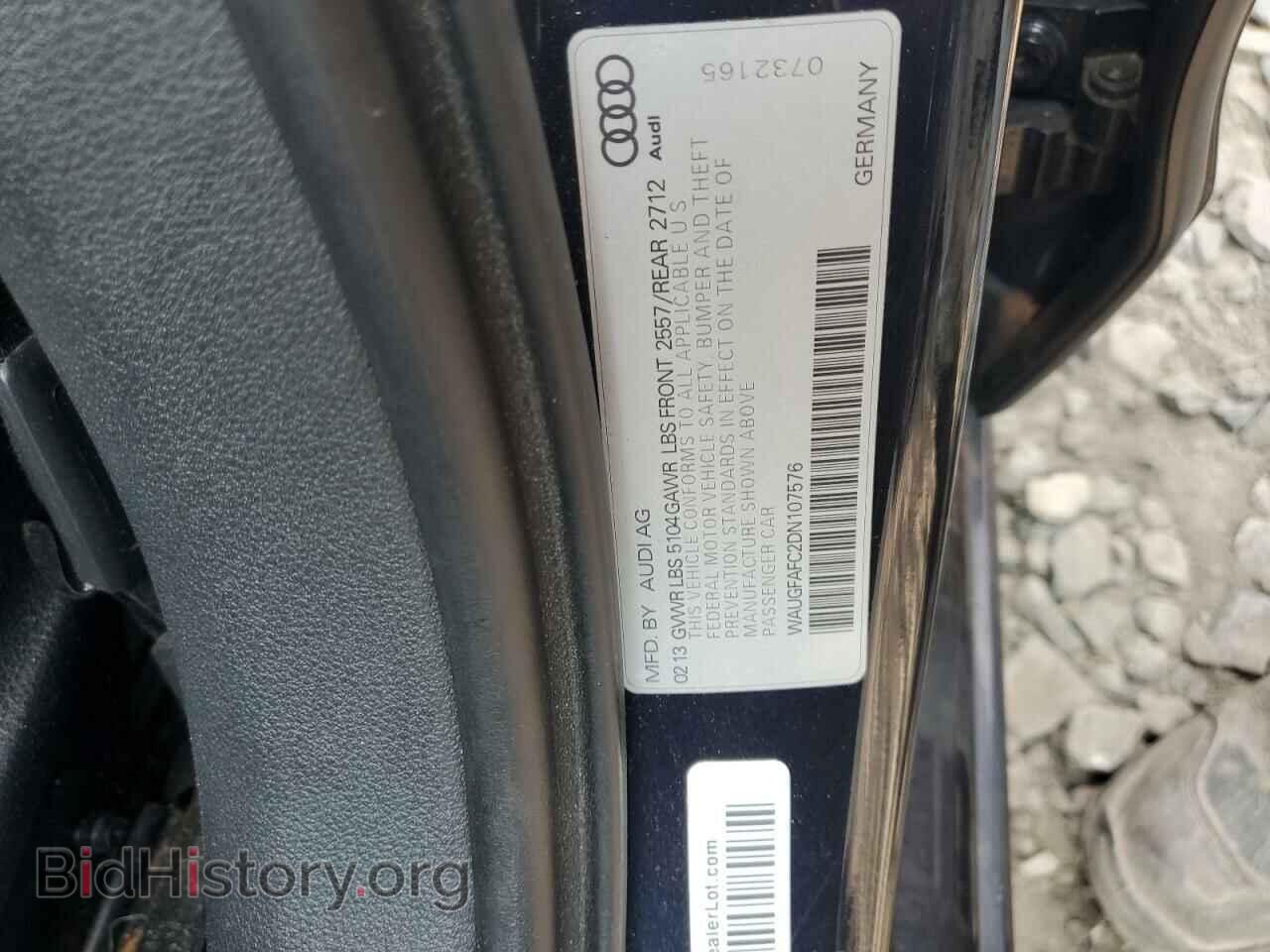2013 AUDI A6 - VIN: WAUGFAFC2DN107576 - Photo 12