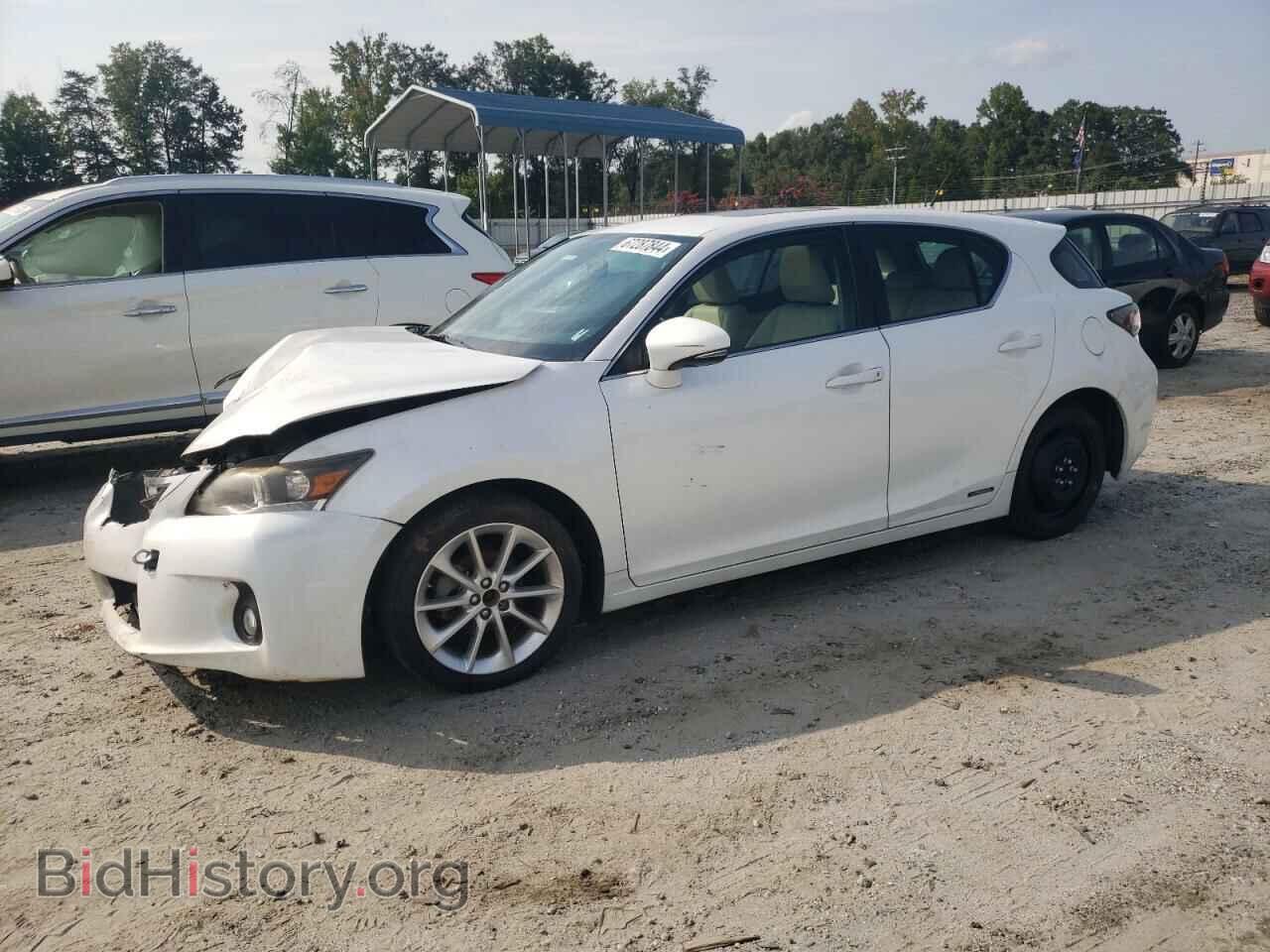 Photo JTHKD5BH0C2113452 - LEXUS CT 200 2012
