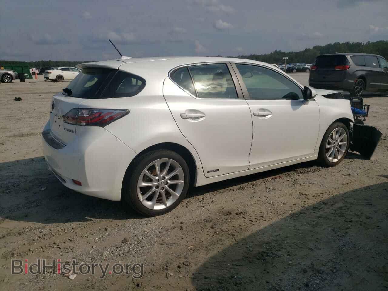 2012 LEXUS CT 200 - VIN: JTHKD5BH0C2113452 - Фото 3