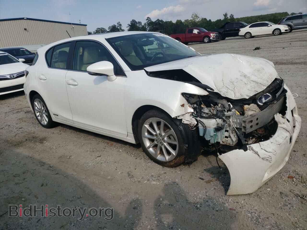 2012 LEXUS CT 200 - VIN: JTHKD5BH0C2113452 - Фото 4