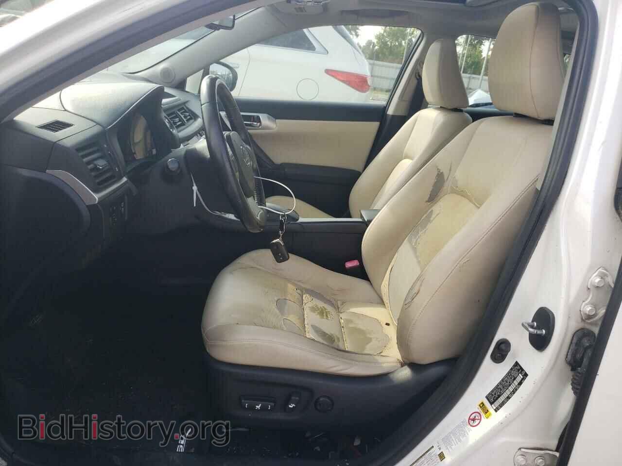 2012 LEXUS CT 200 - VIN: JTHKD5BH0C2113452 - Фото 7