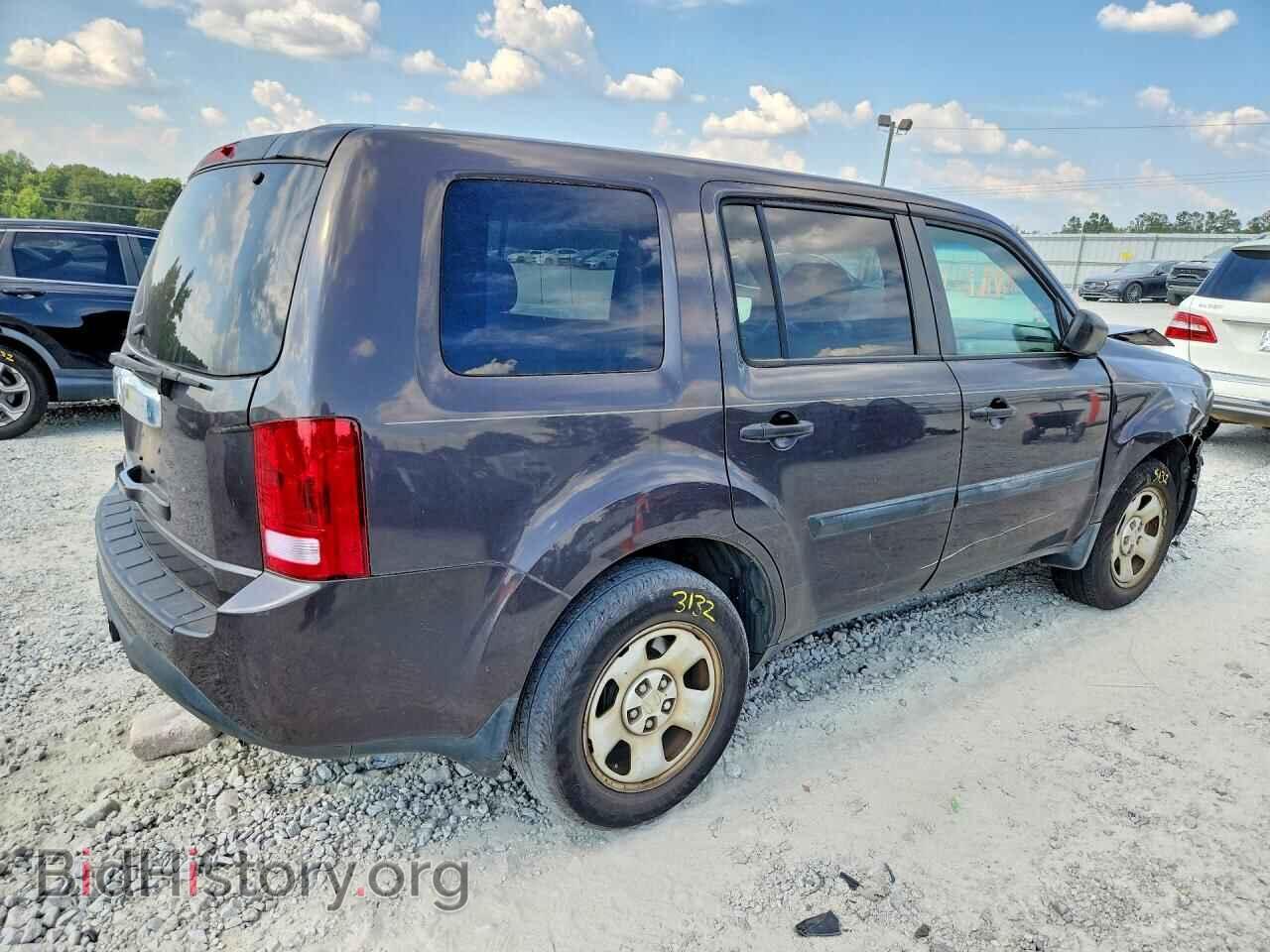 2012 HONDA PILOT - VIN: 5FNYF3H28CB037215 - Photo 3