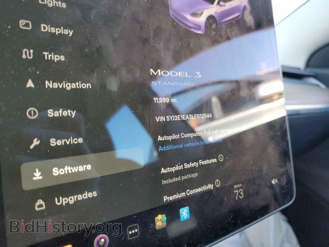 2020 TESLA MODEL 3 - VIN: 5YJ3E1EA3LF612544 - Фото 9