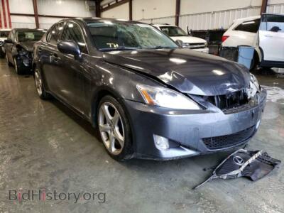 2007 Lexus IS IS 250, черный — VIN JTHBK262472047956, Copart
