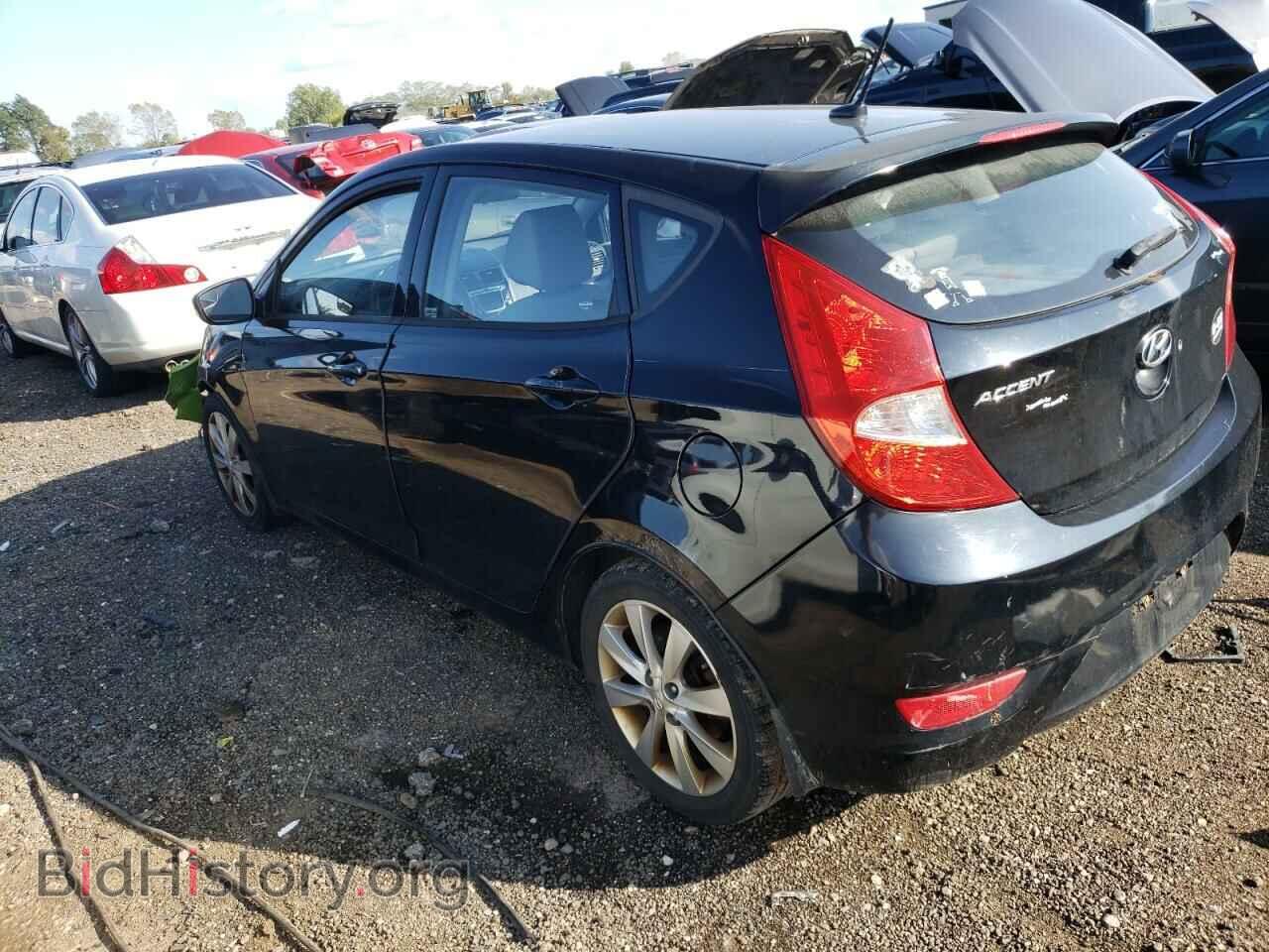 2014 HYUNDAI ACCENT - VIN: KMHCU5AE5EU163652 - Фото 2