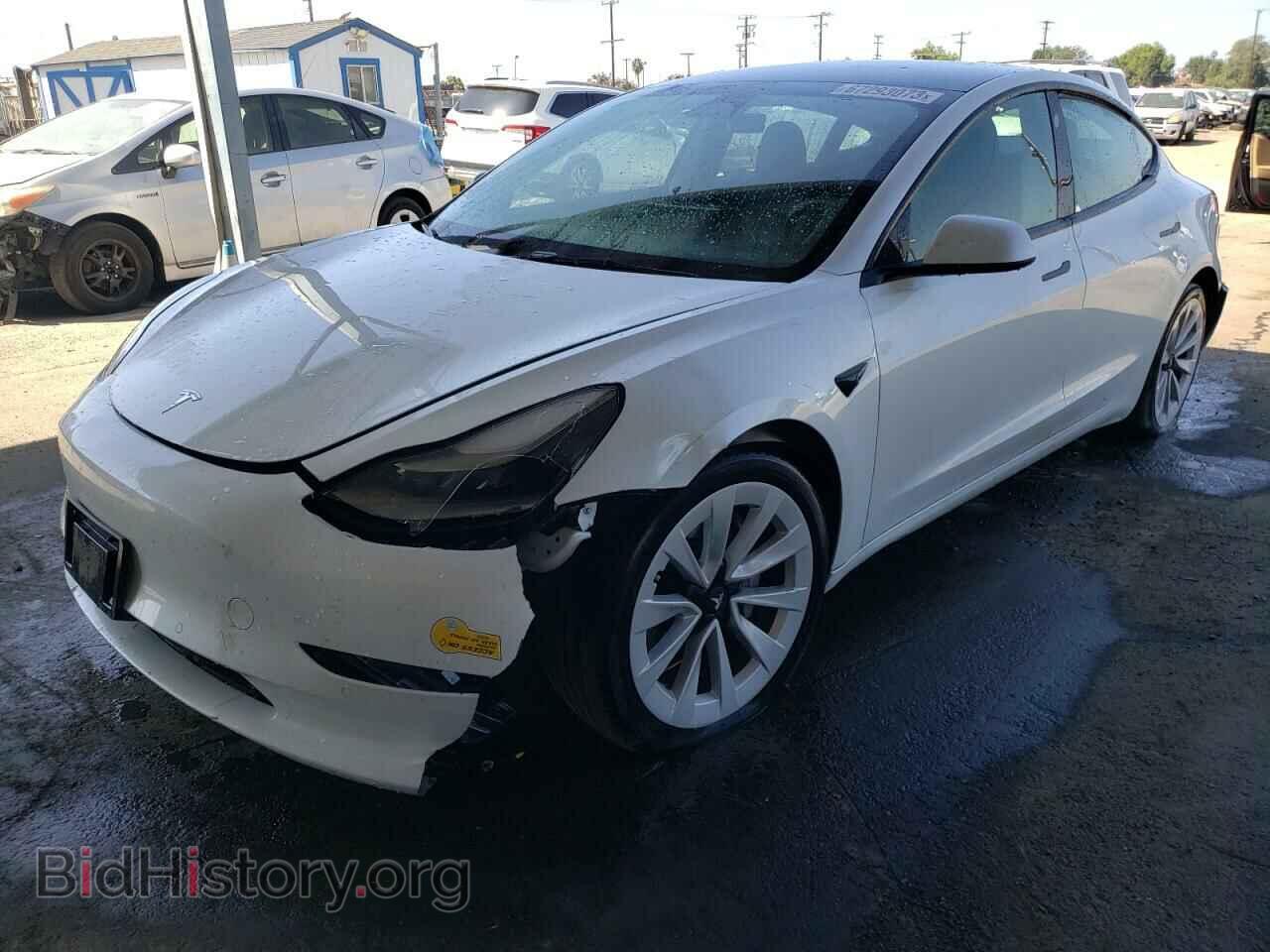 Photo 5YJ3E1EA4NF174572 - TESLA MODEL 3 2022