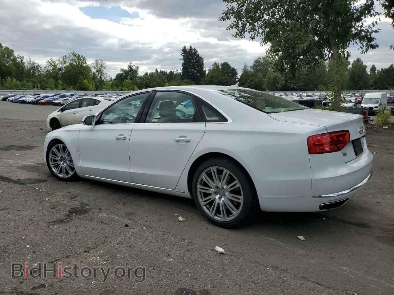 2014 AUDI A8 - VIN: WAUA2AFD1EN007772 - Фото 2