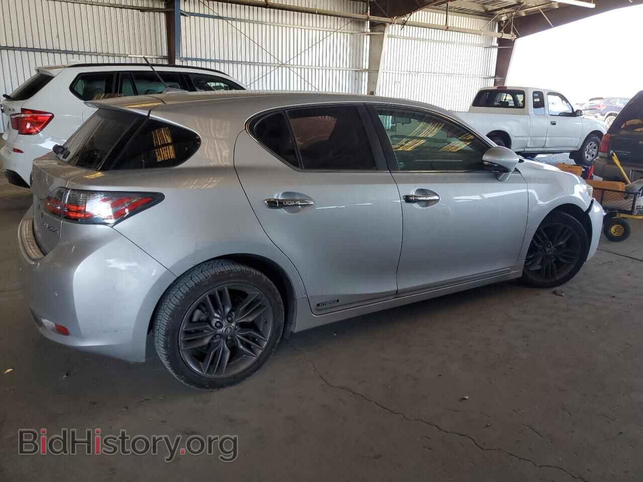 2012 LEXUS CT 200 - VIN: JTHKD5BH7C2099355 - Фото 3