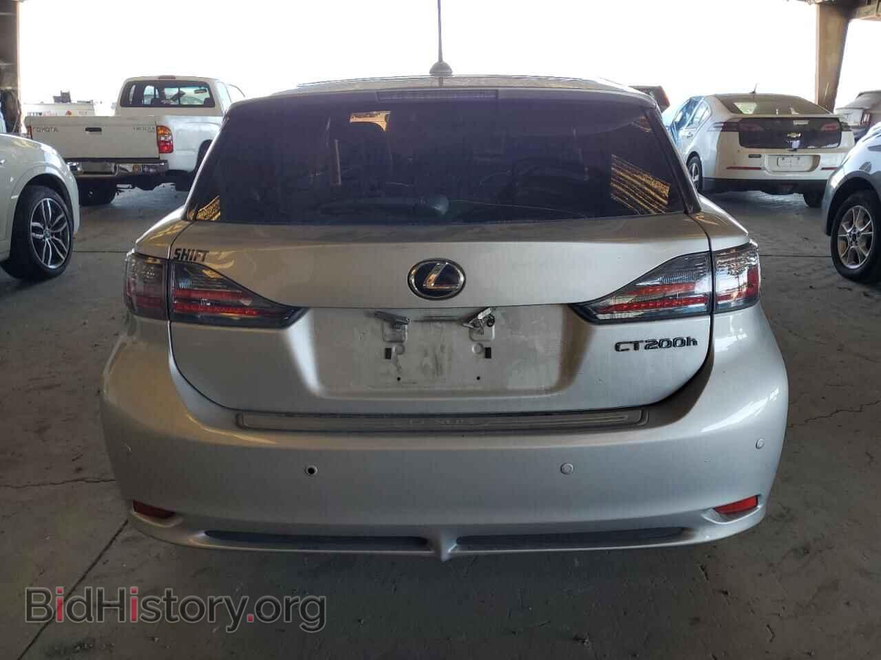 2012 LEXUS CT 200 - VIN: JTHKD5BH7C2099355 - Фото 6