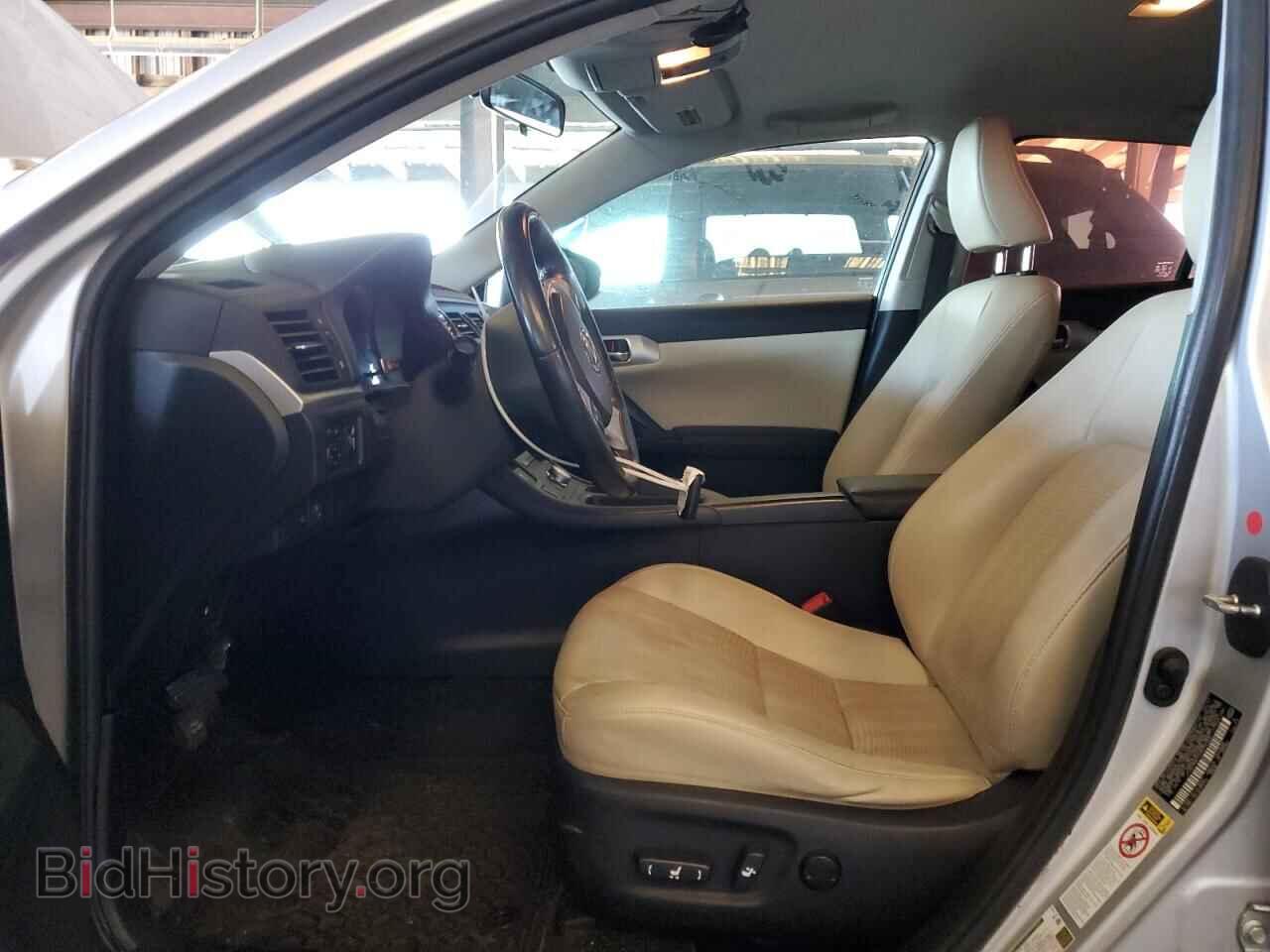 2012 LEXUS CT 200 - VIN: JTHKD5BH7C2099355 - Фото 7