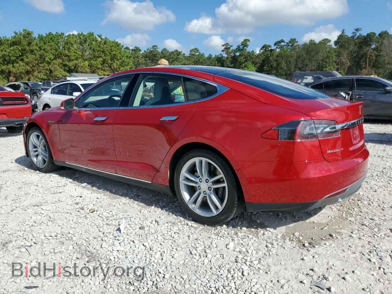 2014 TESLA MODEL S - VIN: 5YJSA1H10EFP60821 - Фото 2