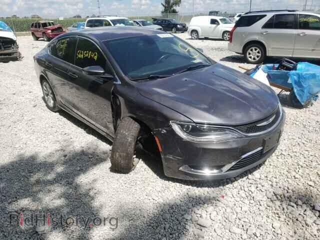 Фотография 1C3CCCAB1GN106416 - CHRYSLER 200 2016