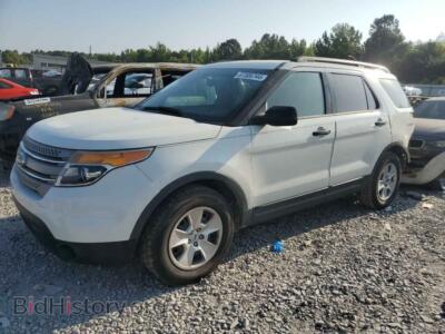 2012 Ford EXPLORER, white — VIN 1FMHK7B86CGA39143, Copart