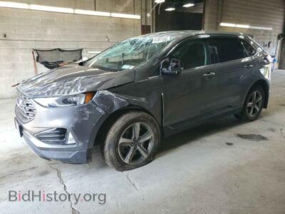 2021 Ford EDGE SEL, gray — VIN 2FMPK4J95MBA08933, Copart